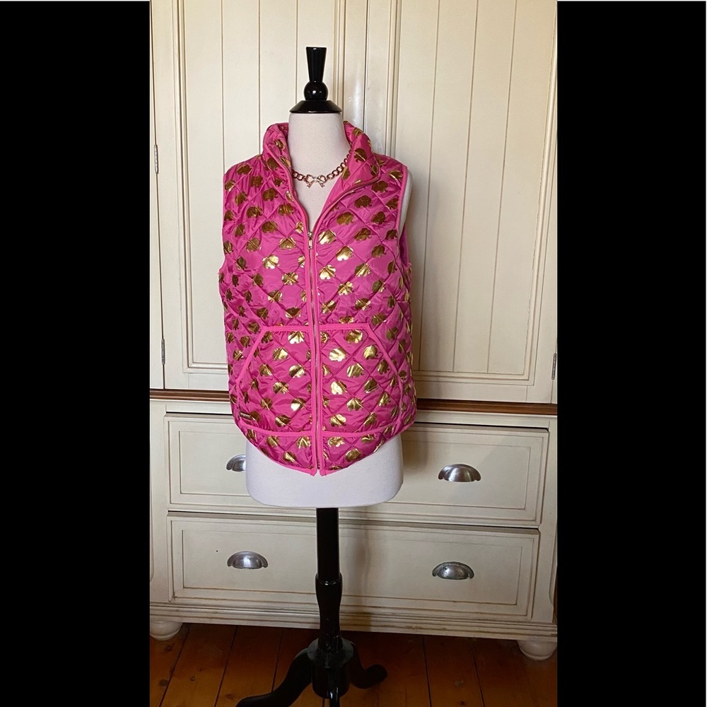 🐘Simply Southern Pink Elephant Quilted Vest🐘